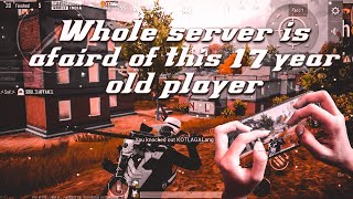 WHOLE SERVER IS AFARID OF THIS 17 YEAR OLD PLAYER | 17 YEAR KID FASTER THAN CHINESE ?