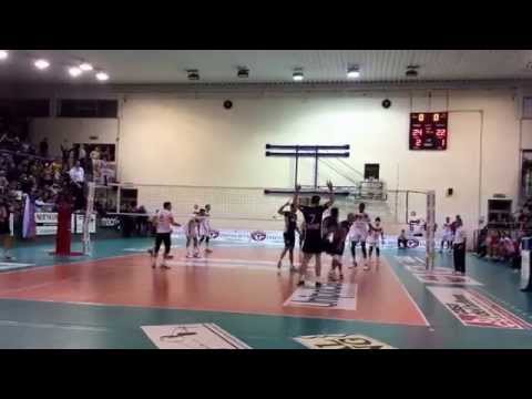 Ultimo punto Sieco Ortona- Conad Reggio Emilia #A2MVolley # UnipolSai