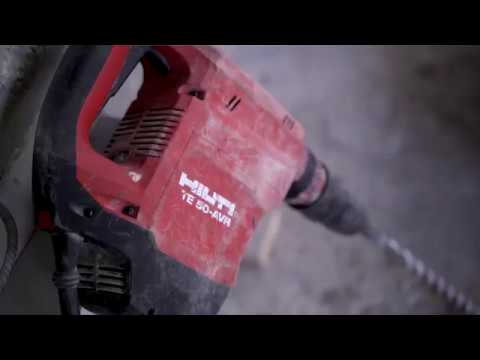 Hilti TE 50 - AVR  – Aplicaciones en construcción
