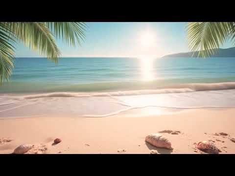 Sunny Beach Blues | Relaxing Ocean Vibes with Mellow Guitar Sounds