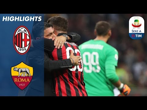 AC Milan 2-1 Roma | Cutrone All'Ultimo Respiro | Serie A