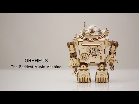 Robotime: Orpheus Music Box - 3D Μηχανικό Παζλ - 221pc