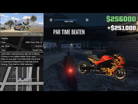 256K IN 1 MINUTE?  HSW Time trial - Textile city