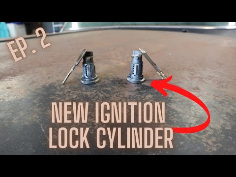 How to Replace Ignition Lock Cylinder - 1972 Chevy C10 - EP. 2 - Project Harold