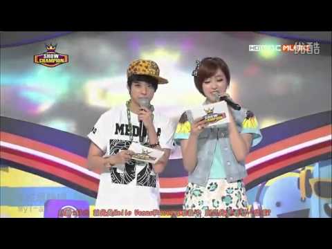 130612 [百度咸恩静吧MyT-ara] MBC Show Champion Amber