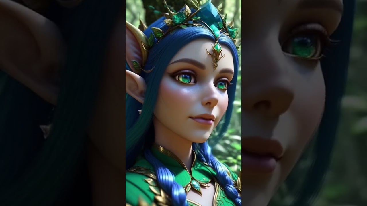 Forest Fairy 🧚‍♀️ #ai #aianimation #animationvideo #stablediffusion #animation #aiart #midjourney