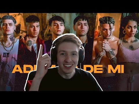 UK Reaction to Rusherking, Tiago PZK, KHEA, LIT Killah, Duki, Maria Becerra - ADEMAS DE MI REMIX