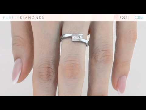 Diamond Ring PD241: 0.25ct - PurelyDiamonds