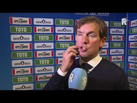 Alex Pastoor na afloop van Heralces - Sparta