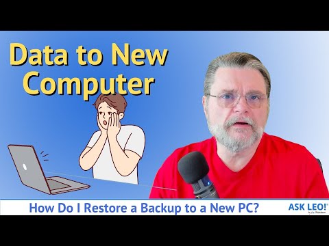 How Do I Restore a Backup to a New PC?