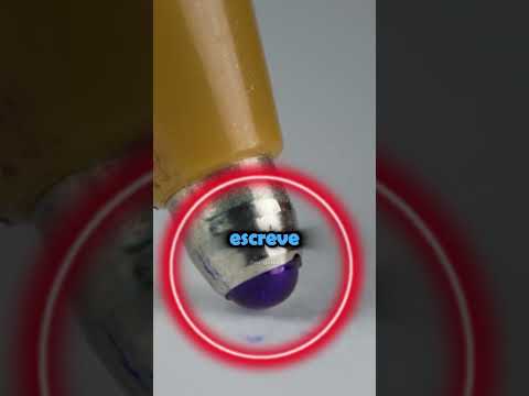 É por isso que quando a CANETA cai no chão ela para de funcionar!