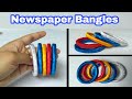Newspaper Bangles Newspaper Jewellery Hand Made Bangles Newspaper Choodi HMA 140