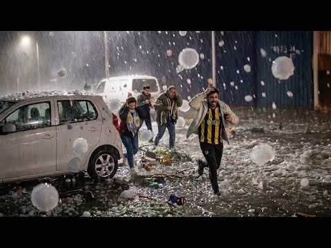10cm HAILSTONES SMASH Uruguay! Vichadero, Salto & Treinta y Tres Hit by Extreme Storm Disaster!