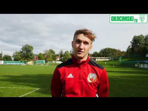 07.10.23 Przemysław Bury po meczu Okocimski Brzesko - Tarnovia Tarnów