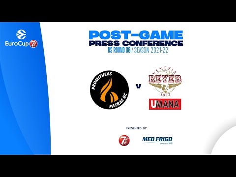 Press Conference Promitheas Patras - Umana Reyer Venezia