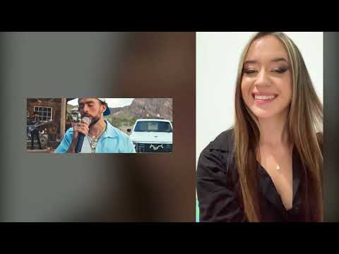COLOMBIANA REACCIONA A Grupo Frontera x Bad Bunny - un x100to (Video Oficial)