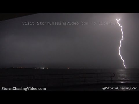 Street Flooding and Lightning impact Sarasota, FL - 4/24/2020