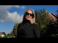 Michelle Williams Walking In Nature With Black Dress