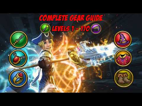 Wizard101: The COMPLETE GEAR GUIDE for Level 1-170