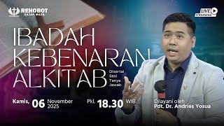 Download lagu Ibadah Kebenaran Alkitab | Pdt. Andries Yosua | 6 NOV 2025 mp3 Download lagu Ibadah Kebenaran Alkitab | Pdt. Andries Yosua | 6 NOV 2025 mp3