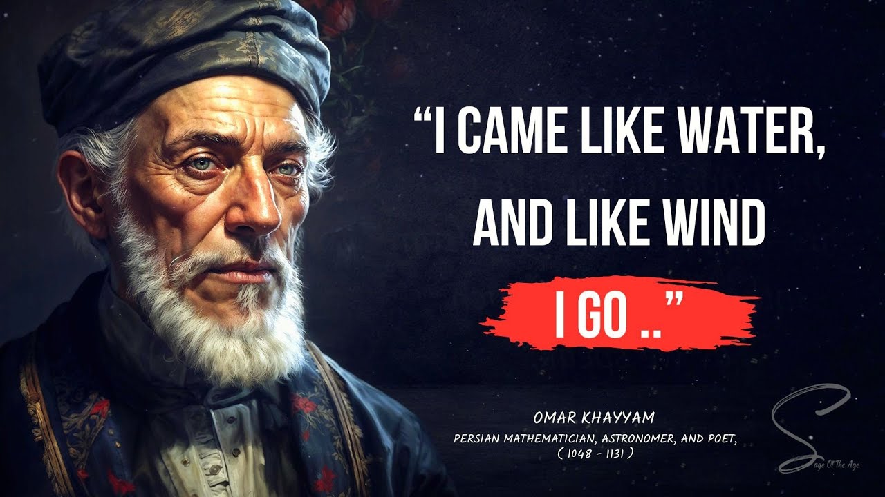 Omar Khayyam Quotes | A Journey Through Timeless Persian Wisdom