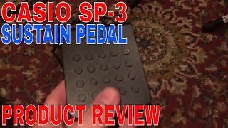Video thumbnail for ✅  How To Use Casio SP-3 Sustain Pedal Review by The Stuff I Use Channel