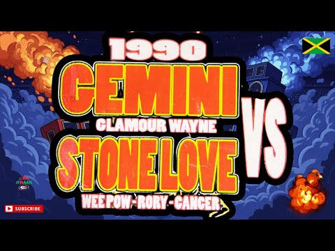 GEMINI VS STONE LOVE 1990 JAMAICA -  GEMI SIDE #Throwbackfriday