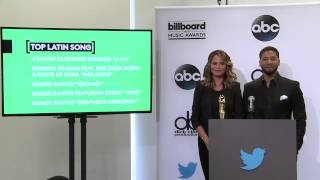 Jussie Smollett Announces Top Latin Song Finalists - BBMA Nominations 2015