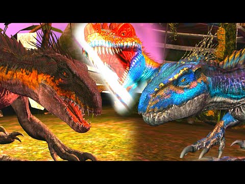 BATTLE X9 INDORAPTOR Vs INDORAPTOR GEN 2 Vs METRIAPHODON JURASSIC WORLD