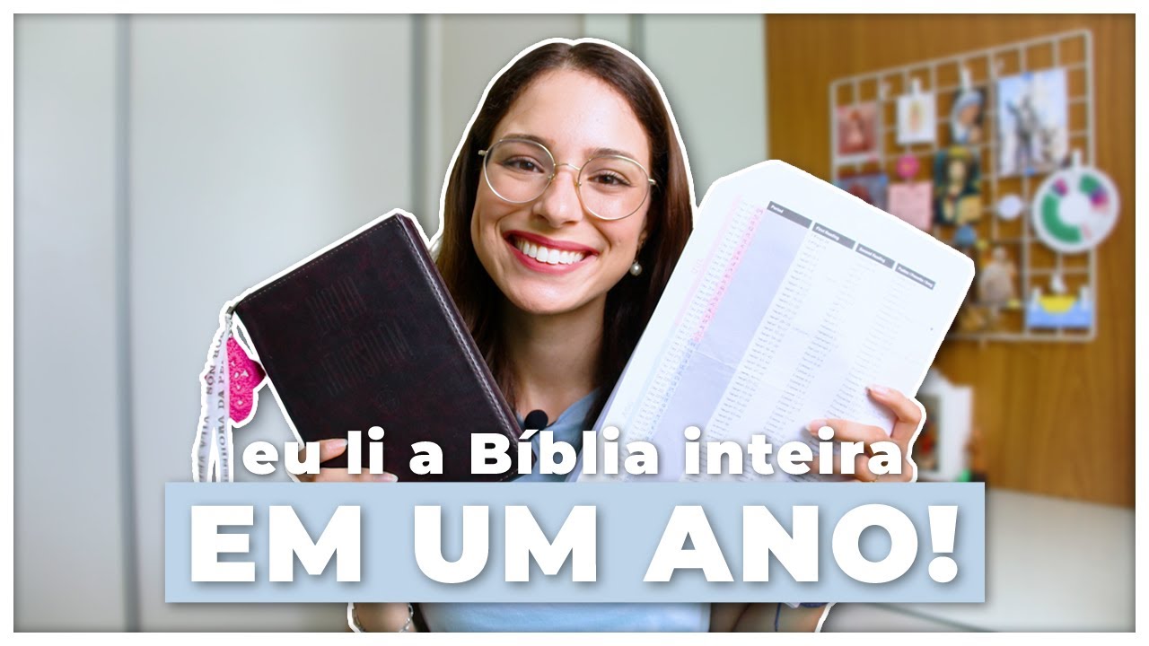 TUDO SOBRE A BÍBLIA EM UM ANO! qual cronograma e Bíblia usei, do que mais gostei/não gostei E MAIS!