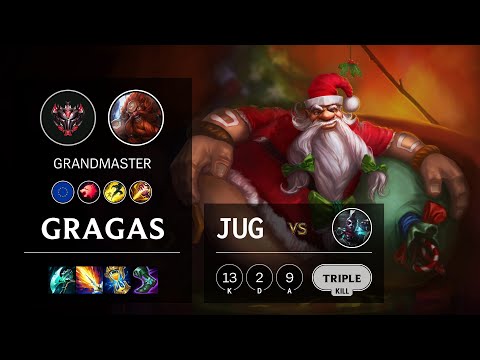 Gragas Jungle vs Ekko - EUW Grandmaster Patch 10.25b