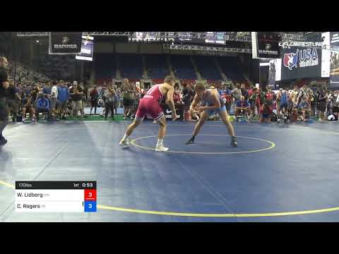 170 Lbs Rnd Of 32 Wyatt Lidberg Minnesota Vs Caden Rogers Pennsylvania