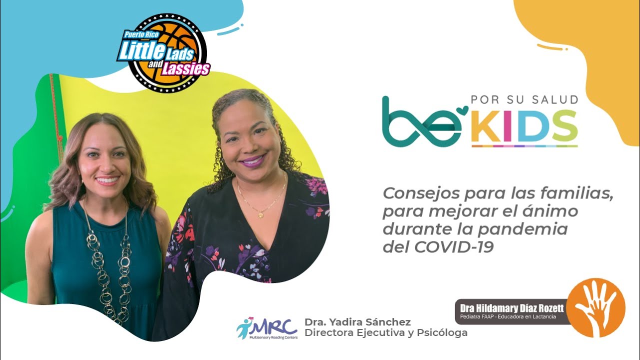 Consejos para las familias, para mejorar el ánimo durante la pandemia del COVID-19