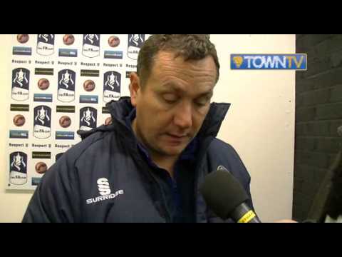 Micky Mellon post Walsall away FA Cup 14/15 - Town TV