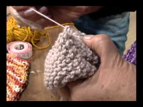 Mulher.com 31/05/2011 - Esponja de tricô para banho