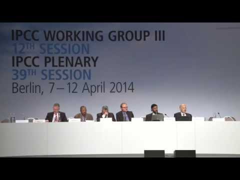 IPCC - Press Conference - April 13th 2014