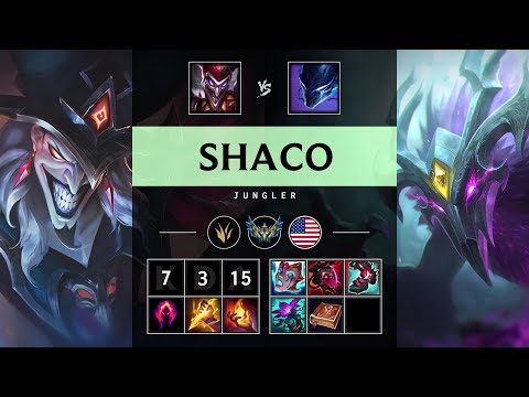 Shaco Jungle vs Nocturne - NA Challenger Patch 25.21