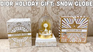Dior Holiday Gift✨❄️: Dior Snow Globe & Dior Hair Set, Dior Beauty Holiday Sets