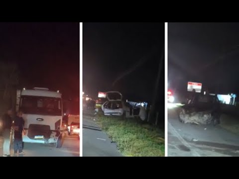 Acidente em São Domingos do Norte, ES 