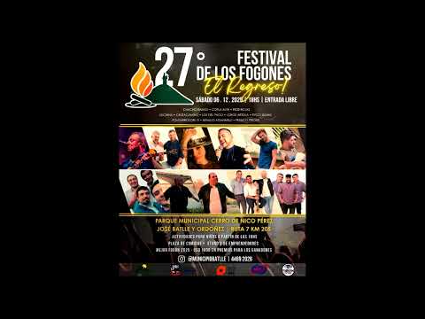 Vuelve el "Festival Los Fogones - el regreso" a Batlle y Ordoñez y Nico Pérez