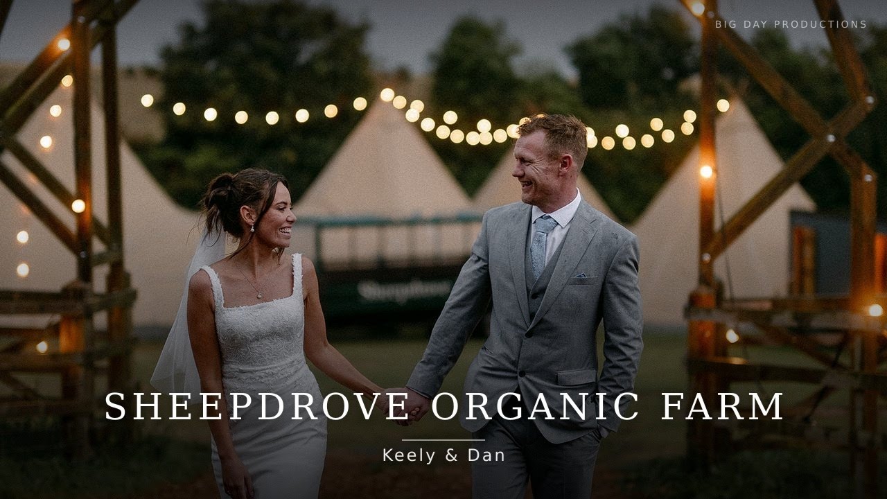 Sheepdrove Organic Farm wedding photography and film