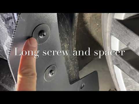 REK GEN Mud Flaps Subaru WRX 2015+ Installation Video