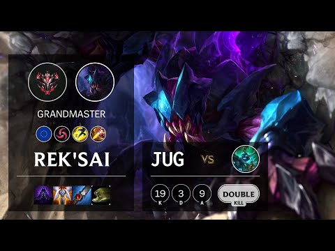 Rek'Sai Jungle vs Hecarim - EUW Grandmaster Patch 10.20