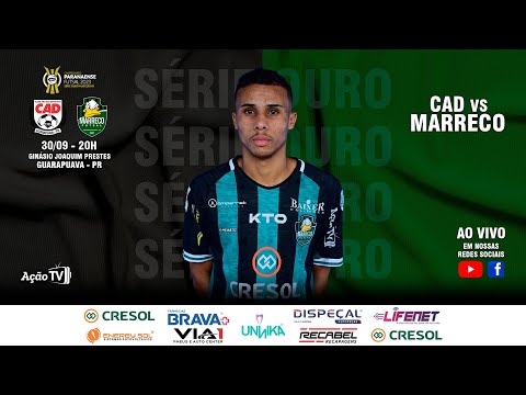 CAD X MARRECO - 7ª RODADA - 3° TURNO - SÉRIE OURO 2023