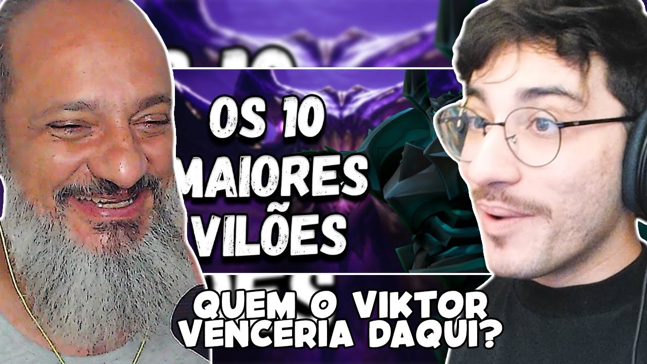 FÃ DE ARCANE VÊ OS 10 MAIORES VILÕES DE LEAGUE OF LEGENDS | REACT