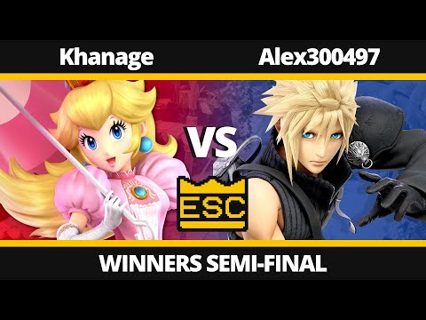 ESC 27 - Winners Semi-Final - Khanage (Peach) Vs. Alex300497 (Cloud) - SSBU Local Tournament