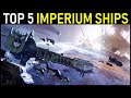 The 5 Deadliest Imperium of Man Starships | Warhammer 40k Lore
