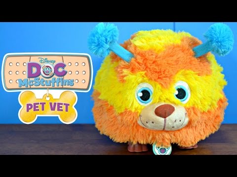 Doc McStuffins Spin N Whirl Squibbles PET VET Disney Jr NEW TOY Review And Play Time Video