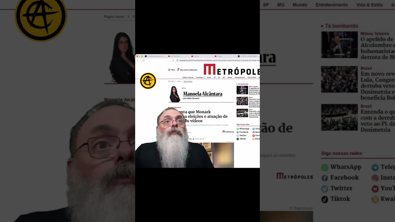 MONARK CENSURADO de NOVO antes de LANÇAR novo CANAL