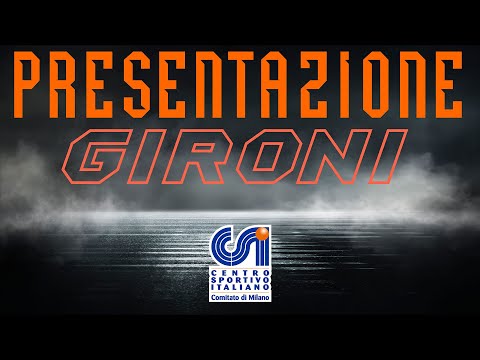 Presentazione Gironi Calcio Open - Stagione 22/23